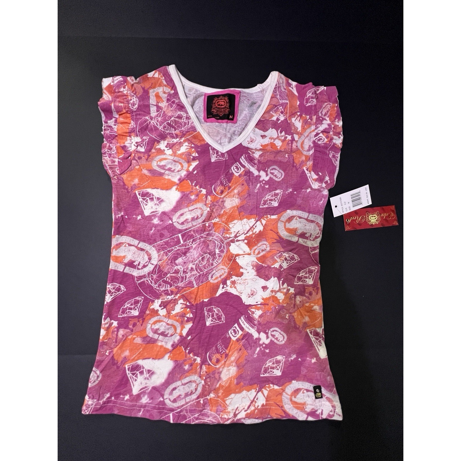 Vintage Ecko Red Top Womens Size M  Brand New  Pink  Y2k